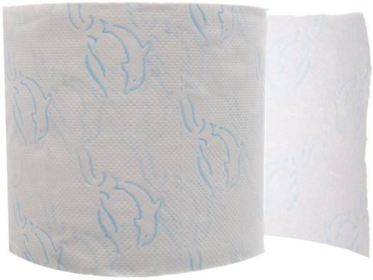 Giấy vệ sinh E'mos Premium cá heo xanh 6 cuộn x 2 lớp