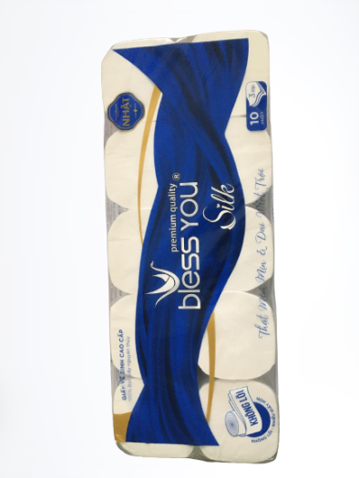 giấy vệ sinh bless you hồng lốc 10 cuộn