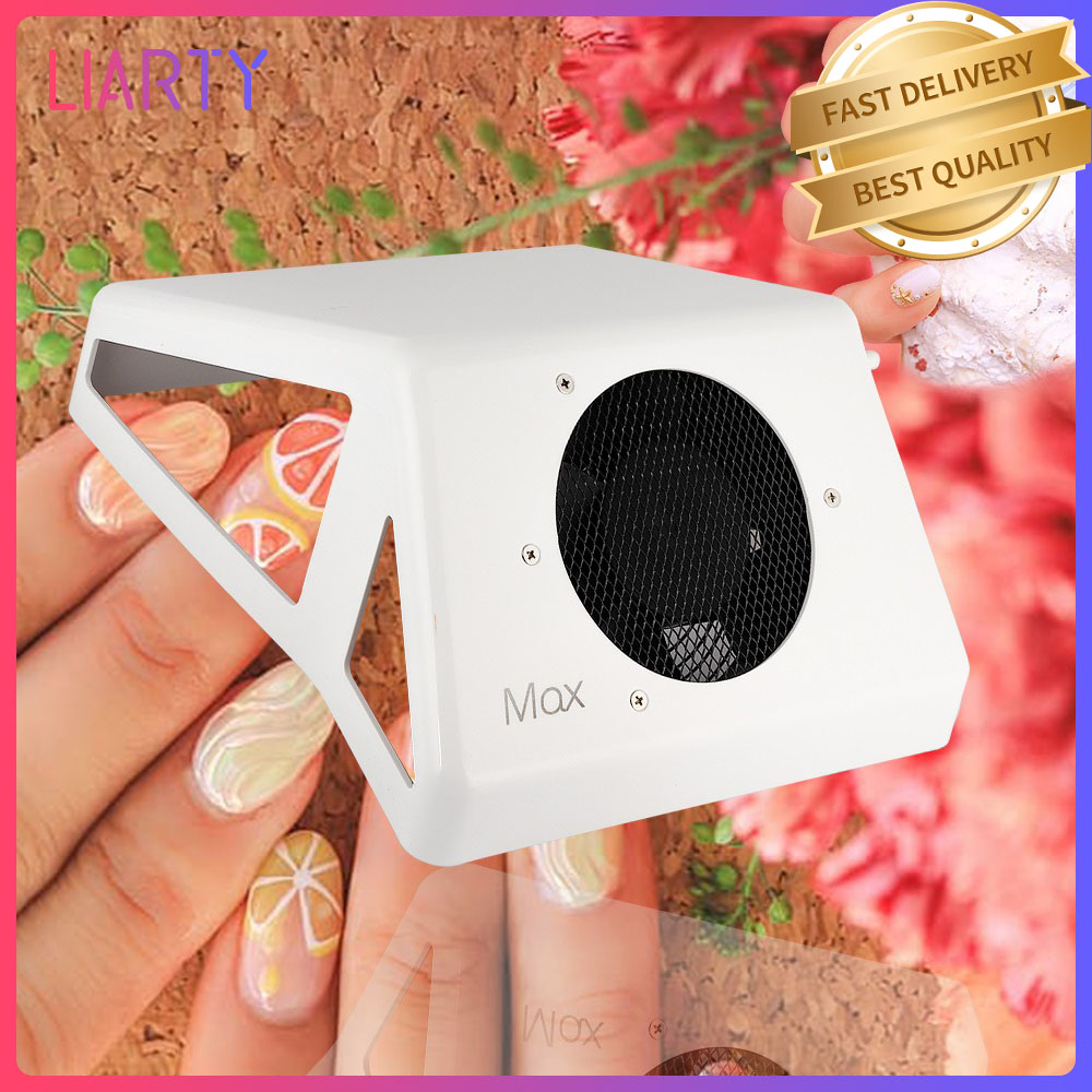 Gambar LIARTY 65W Strong Adjustable Speed Nail Dust Fan Vacuum Cleaner Vacuum Nail Art Salon Equipment