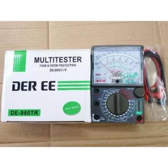 đồng hồ đo kim vạn năng DER EE -960 xanh