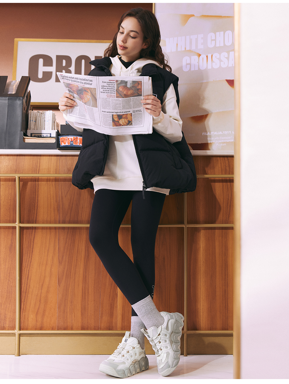 [Restock - NEW COLORS] FILA CORE CROISSANT FASHION ORIGINALE Women Sneakers · v11