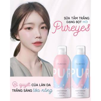 Sữa Tắm Dưỡng Ẩm Trắng Da Pureyes, Sữa Tắm Trắng Da Tạo Bọt Pureyes 350ml - Ceria Cosmetics