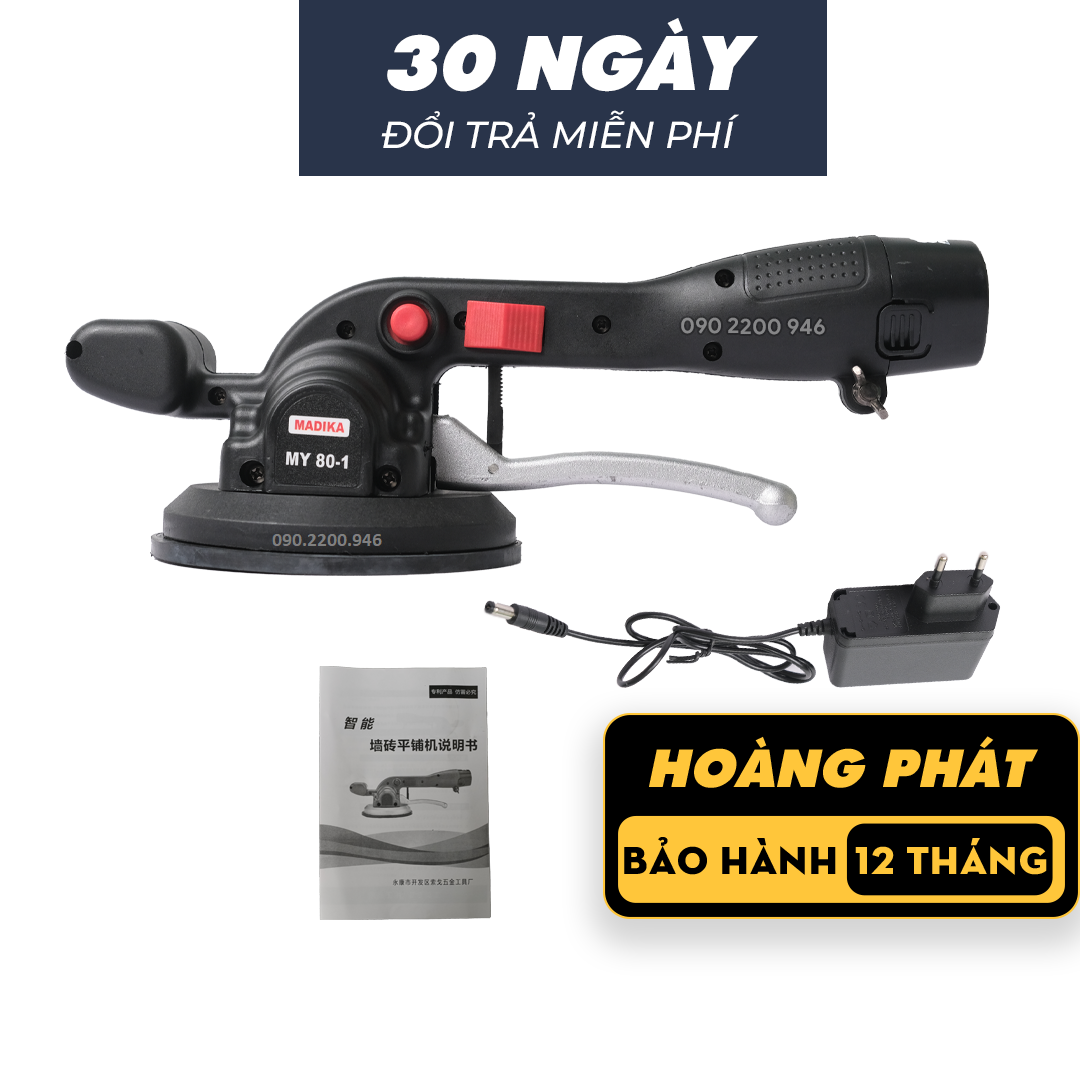 Máy đầm gạch ốp lát - máy rung gạch 12v nội địa trung ương trung quốc