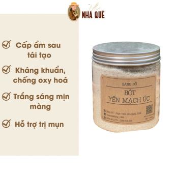 Bột yến mạch úc nguyên chất xay mịn, dưỡng da, mềm mịn, cấp ẩm 350g