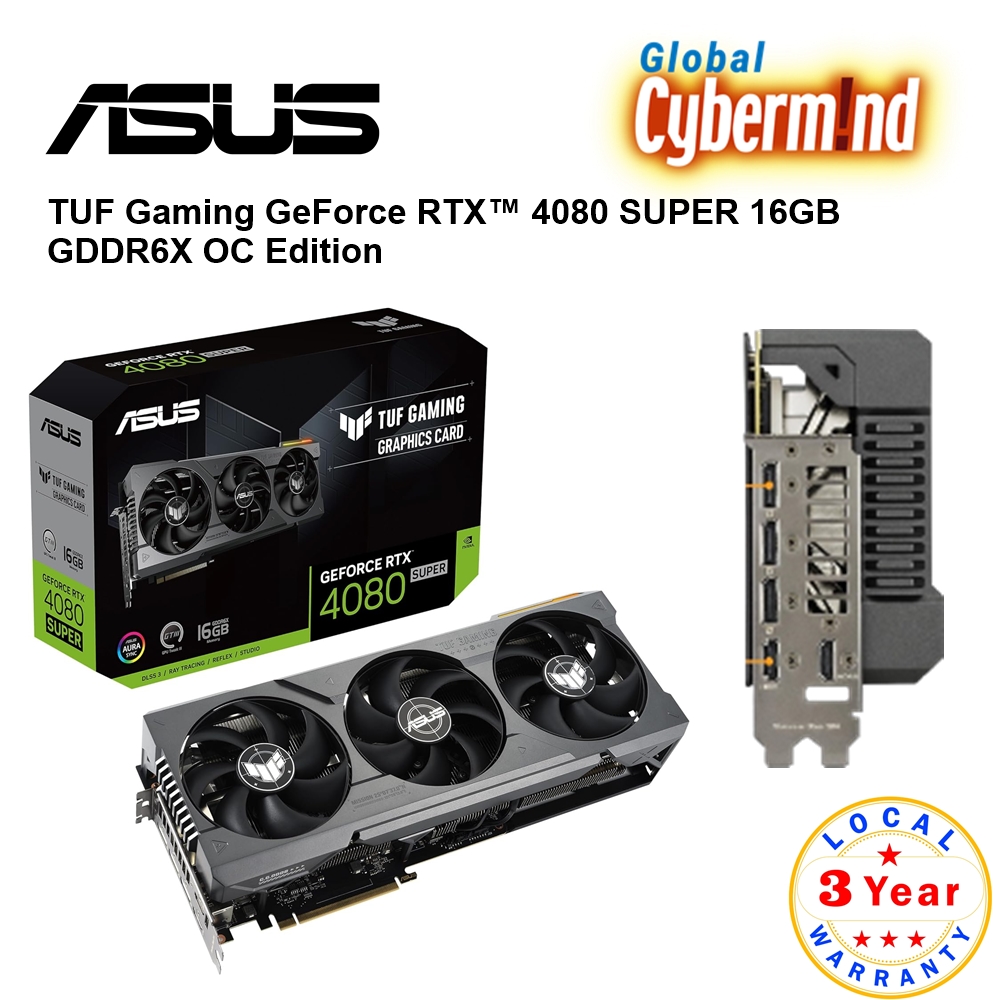 Asus Tuf Gaming Rtx 4080 Super 16Gb Oc Graphics Card - Rtx 4080