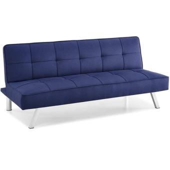 Ghế sofa giường đa năng màu xanh navy xuất khẩu
