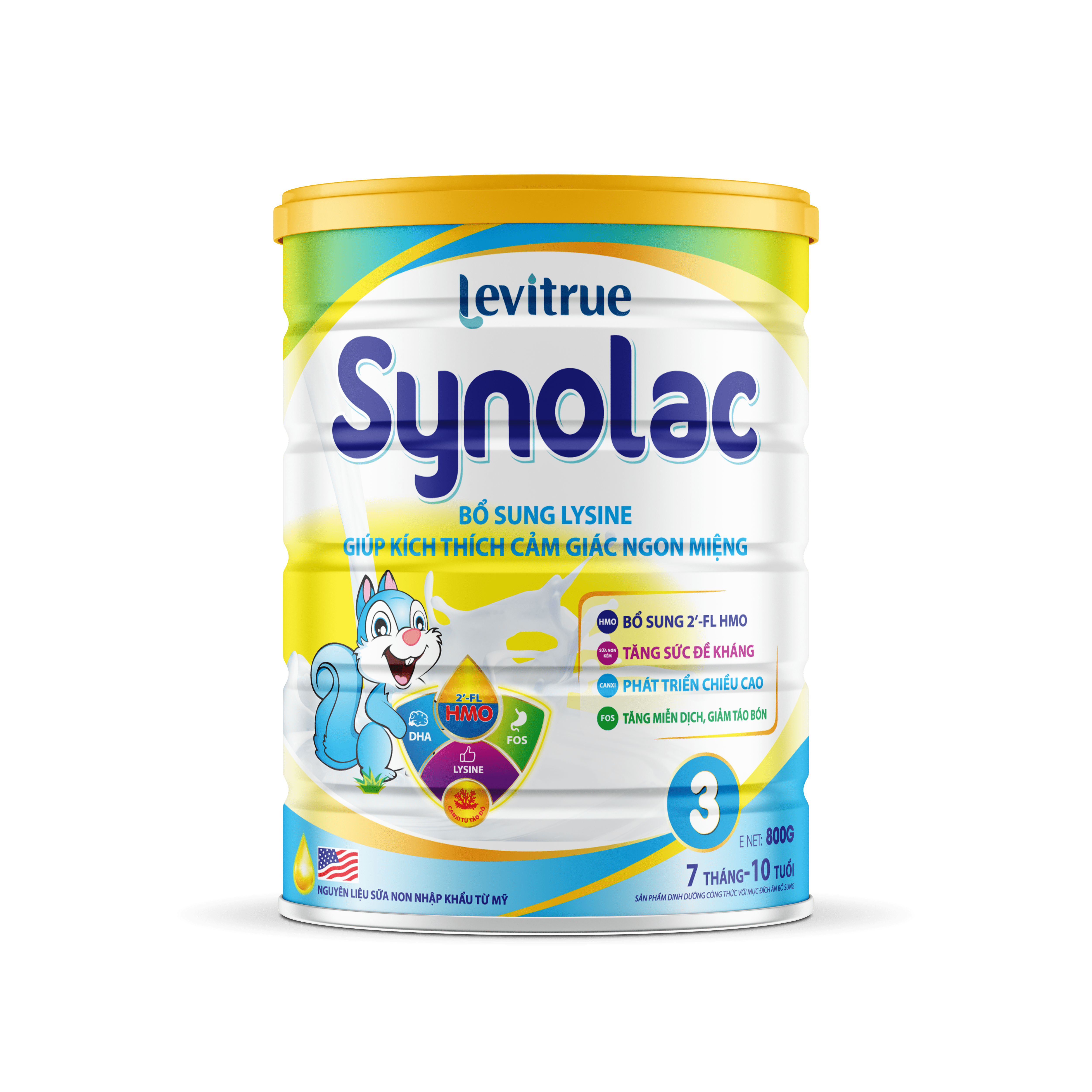 Sữa biếng ăn👨‍❤️‍💋‍👨freeship👨‍❤️‍💋‍👨 sữa synolac 1 và synolac 3 - dành cho trẻ em - hộp 800g