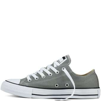 Giày Vải Nữ Sneaker CV Classic Cổ Thấp Xám