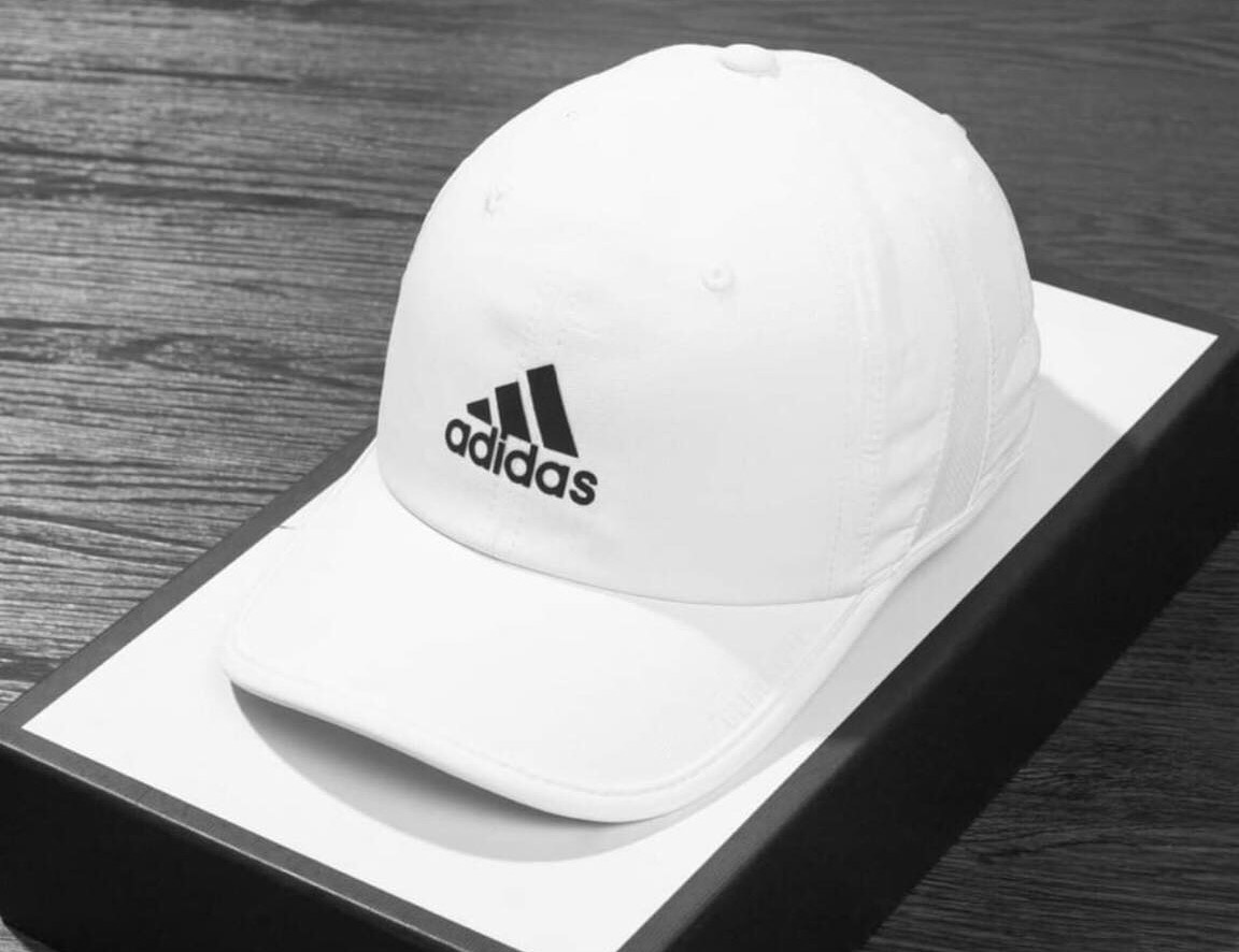 Mũ adi.das chính hãng,nón lưỡi trai màu trắng logo adi.das,nón kết trắng adidas xịn, Mũ thời trang hót nhất năm 2022