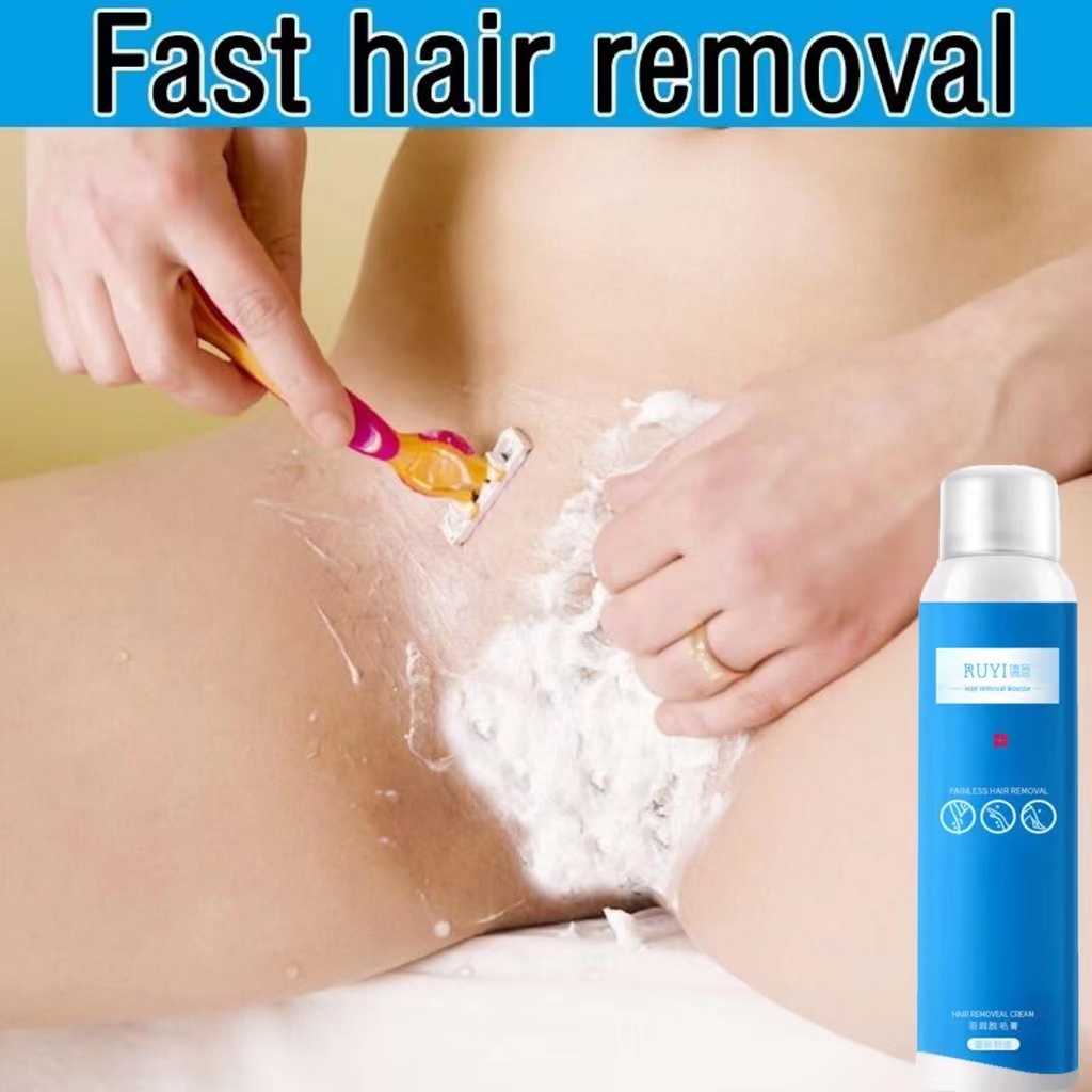 Gambar Hair Removal Spray 150ml Quick And Painless Hair Removal Suitable For Arms Thighs Underarms Private Parts No Residue After Hair Removal