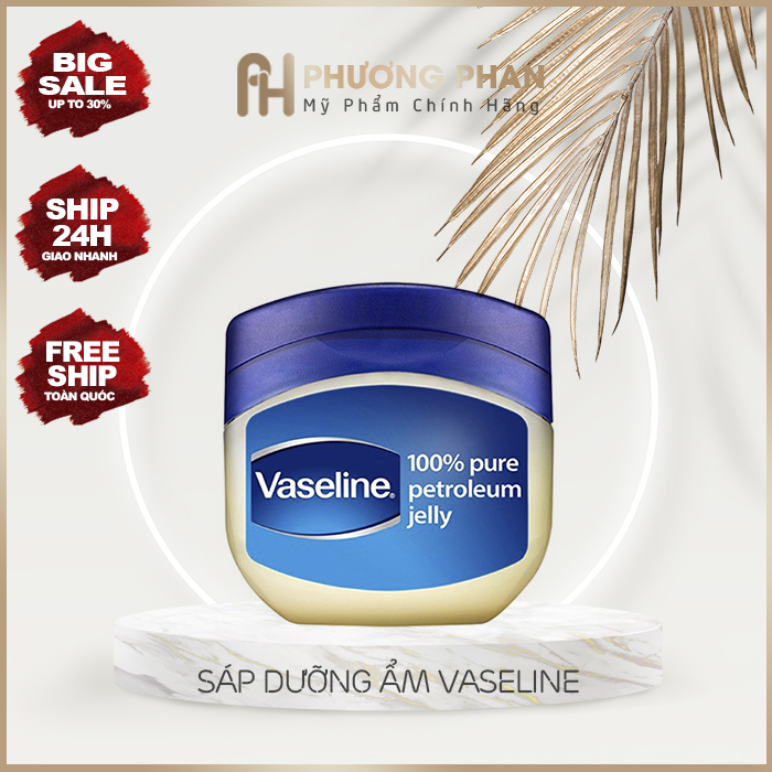 Sáp dưỡng ẩm Vaseline 50ml Chính Hãng - Sáp giử ẩm cho môi - Sáp dưỡng ẩm da hiệu quả