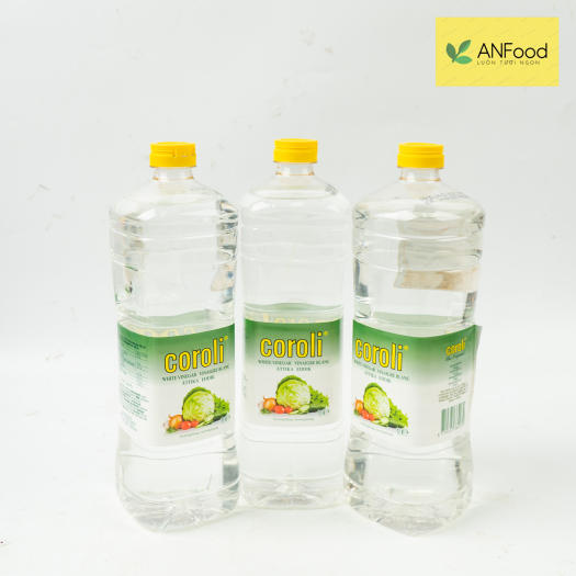 DẤM TRẮNG Coroli chai 1L