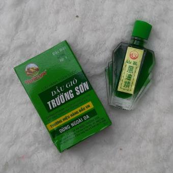 dầu gió trường Sơn nhanh chóng làm  dứt cơn đau Phong Thấp Lâu Năm 6ml dầu nóng trường sơn