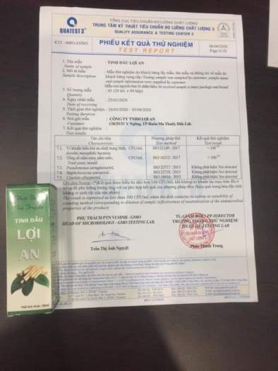 TINH DẦU LỢI AN - TINH DẦU TIÊU ĐỜM LỢI AN (20ML)