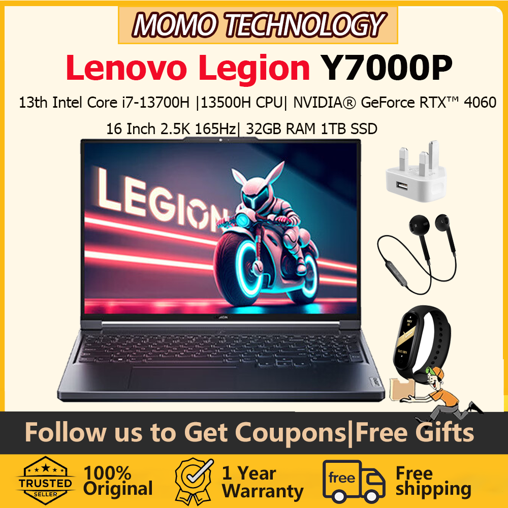Lenovo Legion Y7000P Gaming Laptop With Intel Core I7-14650Hx, Rtx