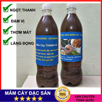 1 Lít Mắm Cáy Thanh Hà Hải Dương, Mắm Vị Ngọt Thanh Mát, Mắm Cáy Gia Truyền Bảo Đảm Vệ Sinh An Toàn Thực Phẩm