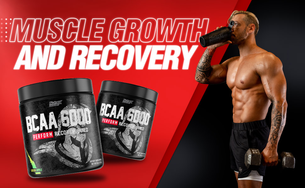 Nutrex BCAA 6000 30ser – Bổ sung Acid Amin cần thiết, hỗ trợ phục hồi, duy trì sức trong tập luyện thể thao