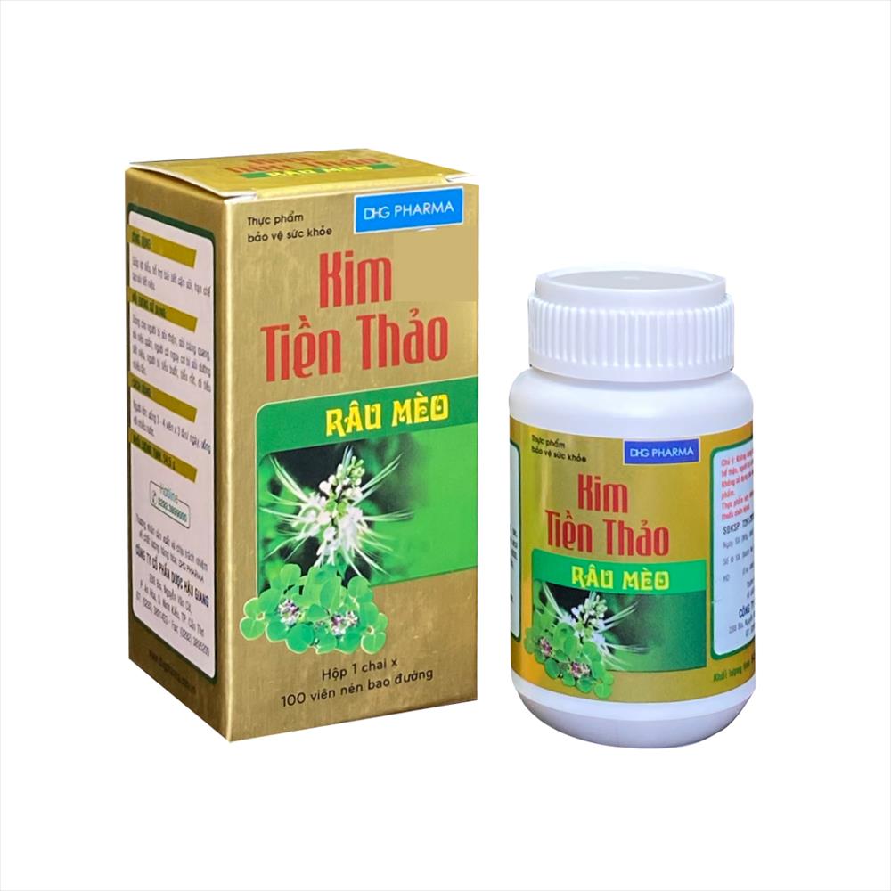  KIM TIỀN THẢO RÂU MÈO LỌ 100 VIÊN GIÁ TỐT 