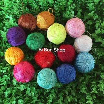 10 Cuộn dây các màu Đan vòng