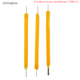 đèn Flash bán 5 cái 38mm 3V gốm cứng LED Filament tự làm bóng đèn hạt phụ kiện LED bộ phận đèn bóng đèn diode đèn tự làm phụ kiện Hạt