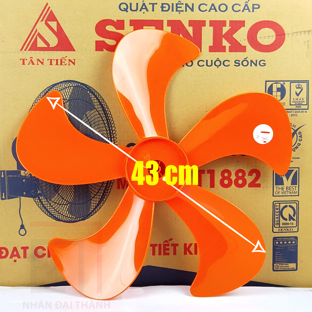 Cánh quạt senko b5 43cm.