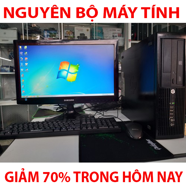 Bộ máy tính văn phòng siêu bền ram 4gb ổ cứng 250gb