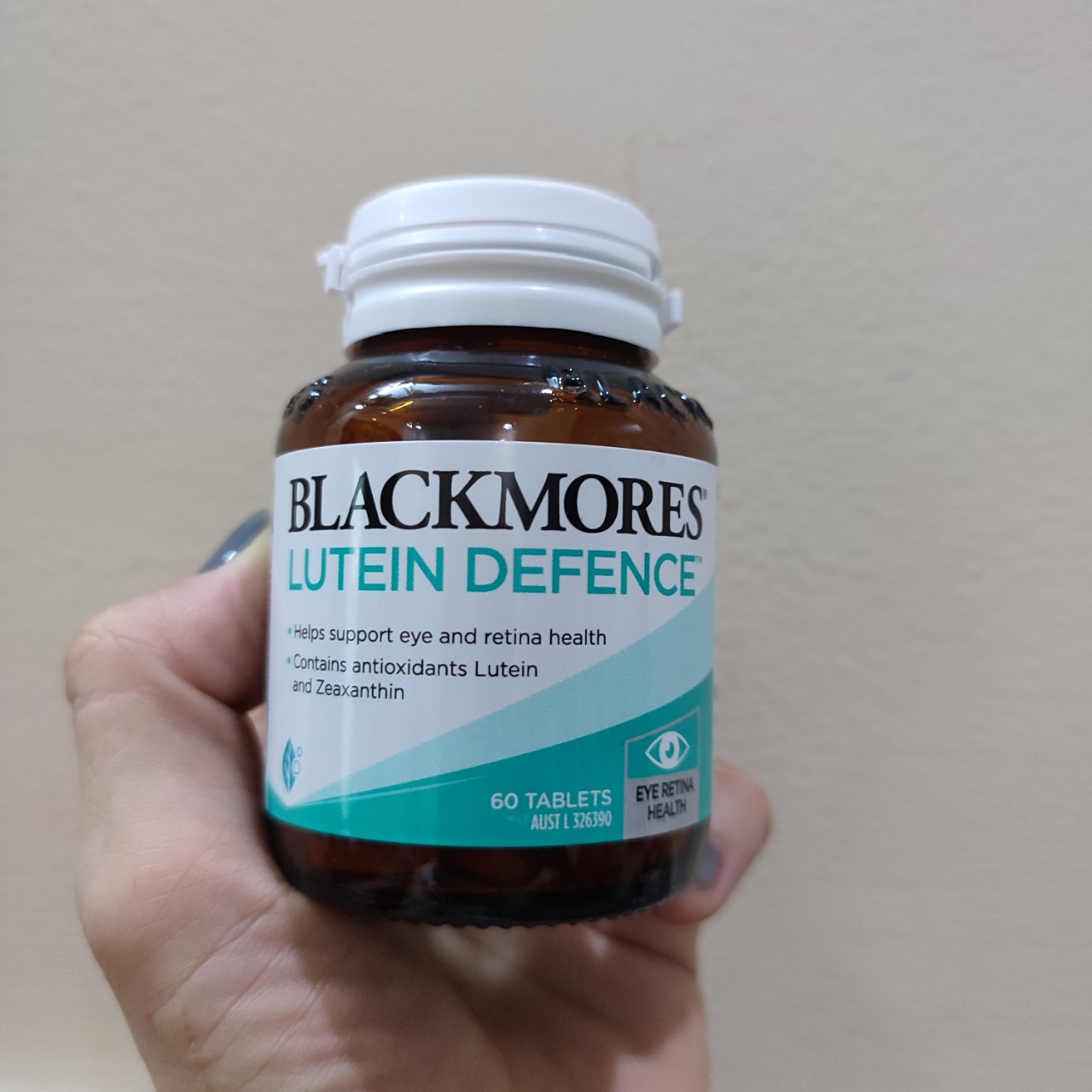 Viên uống bổ mắt tăng cường thị lực Lutein Defence blackmores 60v