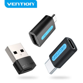 Vention Type C sang USB Adapter USB Nam sang C Nữ Chuyển đổi Micro-USB sang USB C Truyền dữ liệu cho Samsung S9 Huawei Macbook Type C sang USB Connector