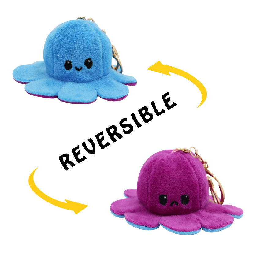 reversible octopus black and green