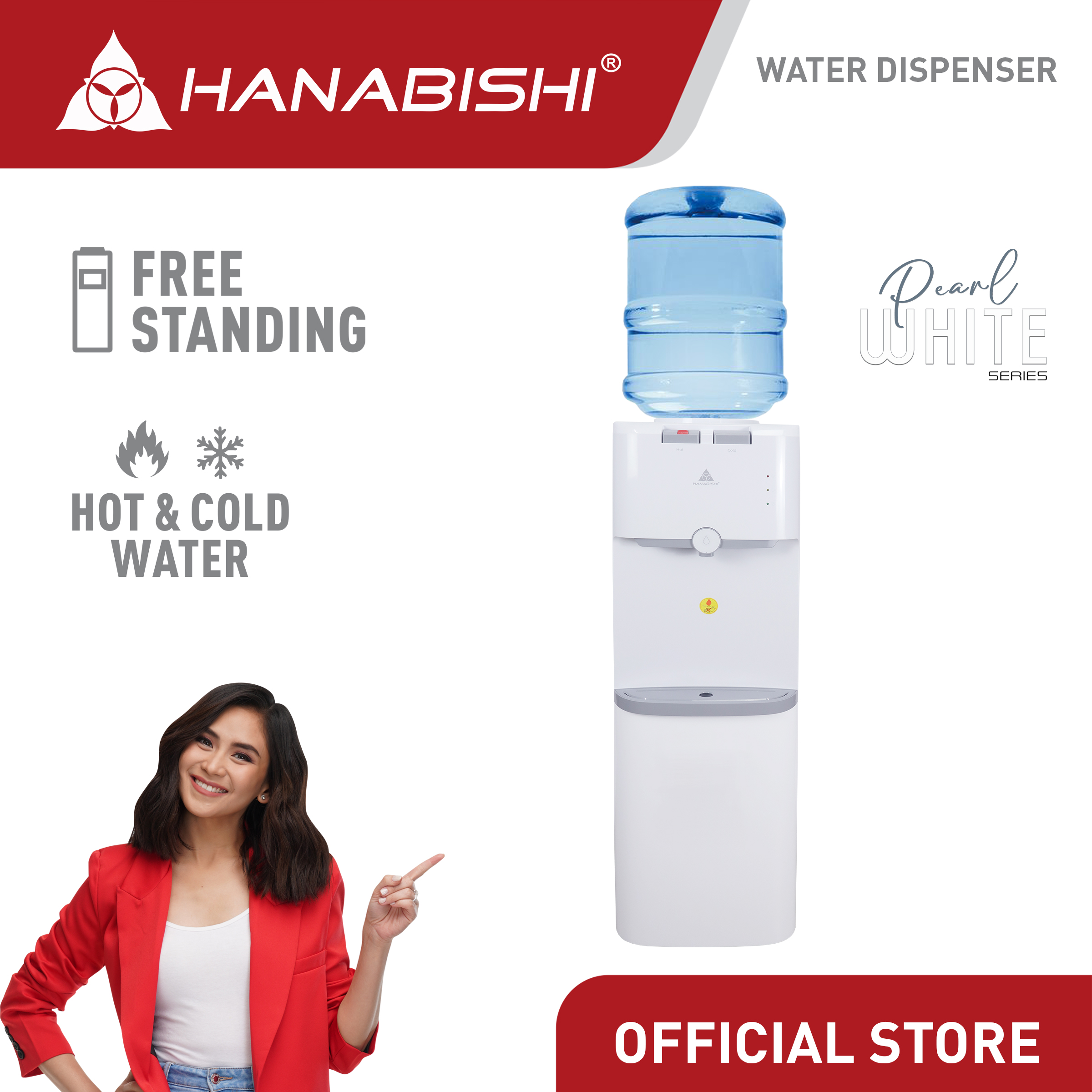 Water dispenser hanabishi store price