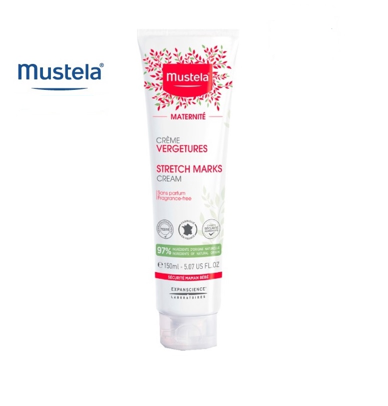 Mustela Fragrance Free Stretchmark 3 in 1 Cream 150ml
