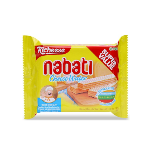 Bánh Nabati, bánh kem xốp vị phô mai/ socola/ sữa chua việt quất (gói 50g) | bánh kẹo Mẹ Bill