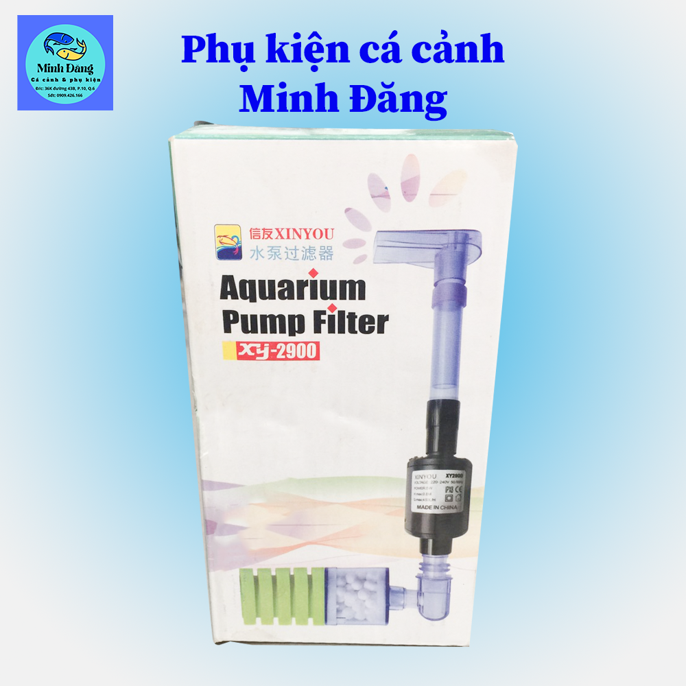 Máy bơm có lọc và thổi khí xy-2900