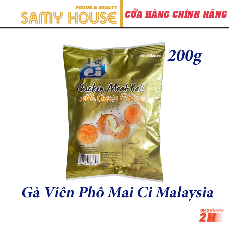 Gà viên phô mai ci 200g