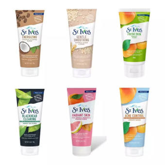 Sữa Rửa Mặt Tẩy Tế Bào Chết ST.IVES Sạch Mụn Sáng Da Cao Cấp