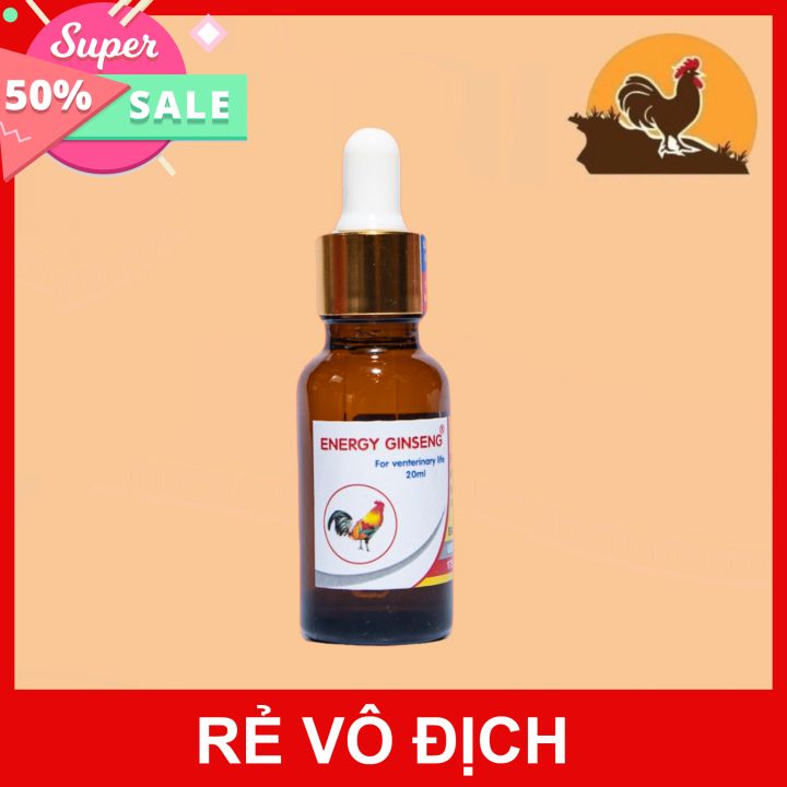 Thuốc nuôi gà đá tăng bo ENERGY GINSENG gà ăn nhiều, tay tốt, dẻo dai, bền sức 20ml,Thuốc gà đá , thuốc nuôi gà, thuốc dành cho gàthuốc gà đá tăng bo,thuốc nuôi cho gà đá,thuốc tăng bo cho gà đá thuốc gà, thuốc gà đá, thuốc cho gà đá, thuốc tăng bo gà đá