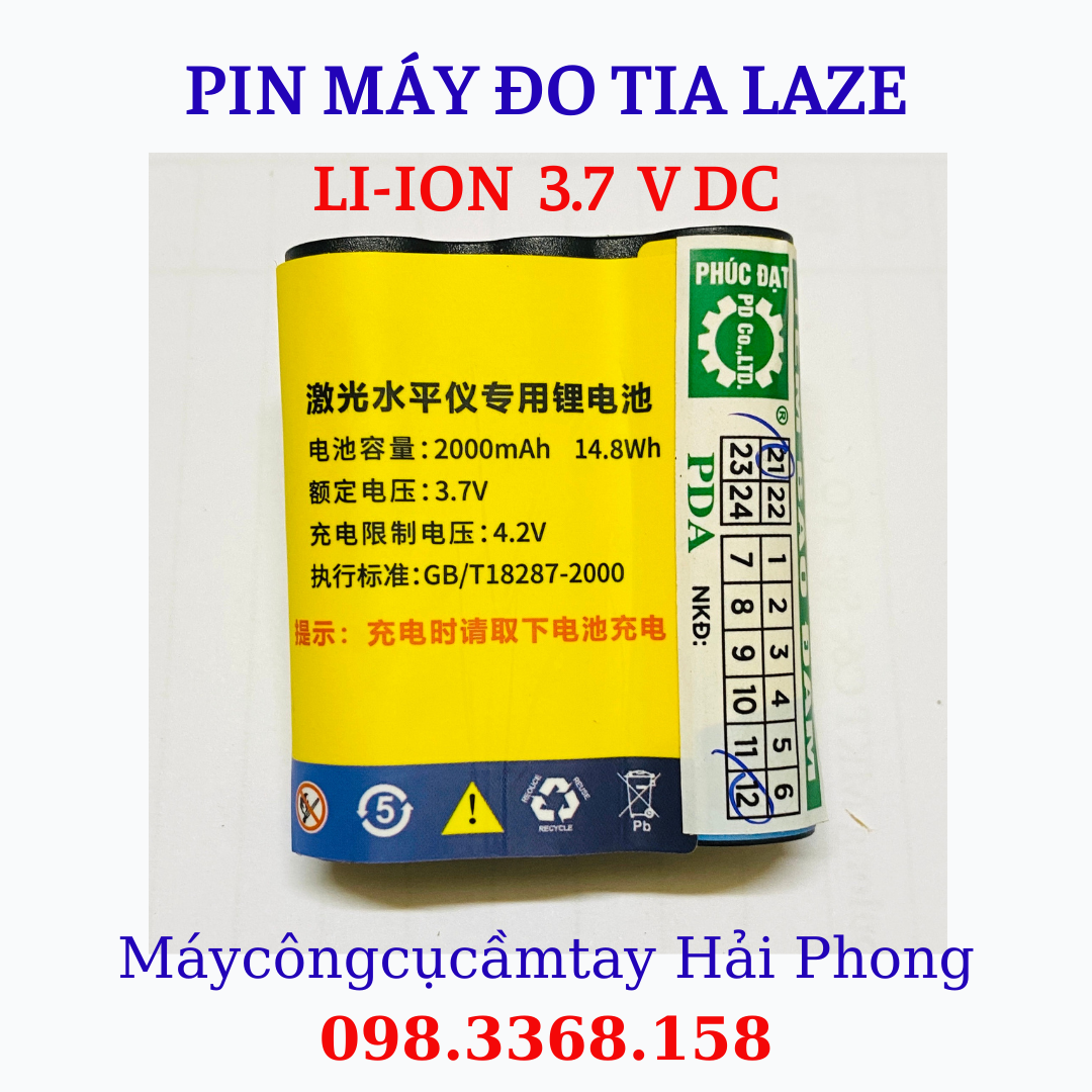 Pin lithium 3,7v dc & sạc 4,2v ac/dc