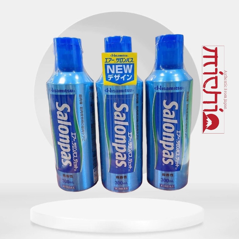 Xịt giảm đau Air Salonpas Hisamitsu 150ml 300ml - Nhật Bản