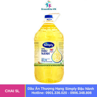 Dầu Ăn Simply Đậu Nành 5L