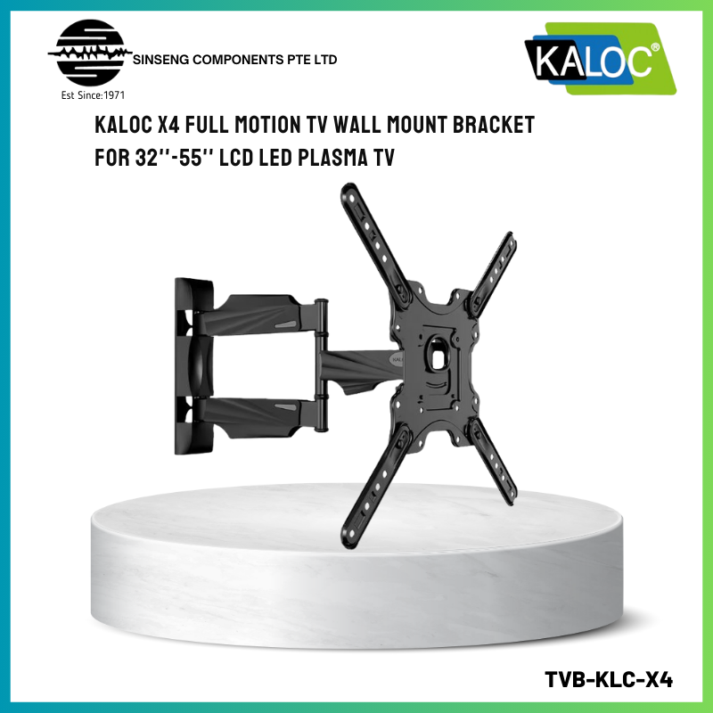KALOC H8 40-80 inch Long Extension Arm Swivel TV Wall Bracket