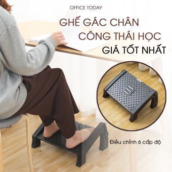 Kệ để chân văn phòng làm việc,Ghế kê chân văn phòng, giá đỡ, kệ để gác nâng hạ massage tại bàn làm việc, học tập giảm đau mỏi, tê bì, lưu thông khí huyết.