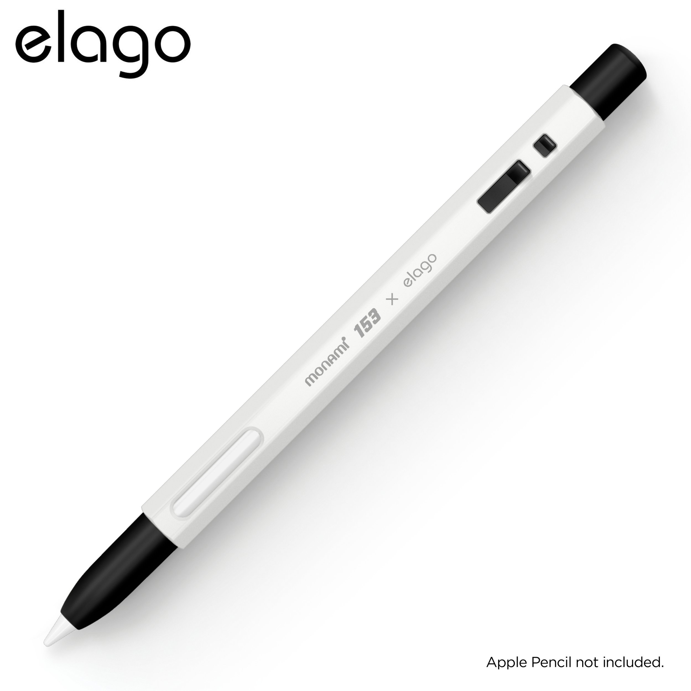 elago 2 Pack Replacement Metal Pencil Tips Compatible with Apple Pencil 1st & 2nd Generation, Wear-resistant High Sensitivity Pencil Nibs