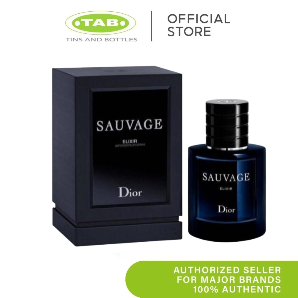 Authentic Dior Sauvage Elixir 100Ml Men'S Perfume Next Day