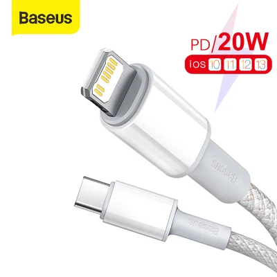 Baseus 20W Fast Charging USB C Cable For iPhone 13 Pro Max 12 11 XS PD4.0 QC3.0 USB Type-C Cable For iPad Air 2020 (3)