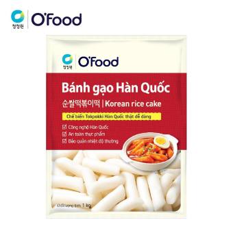 Bánh Gạo Hàn Quốc Tokbokki O'Food 1kg