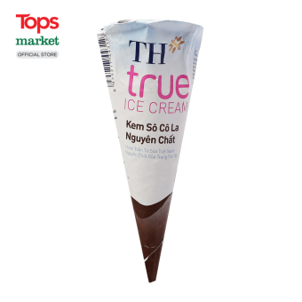 Kem Ốc Quế Th True Socola Nguyên Chất 125Ml