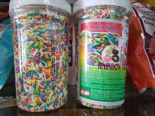 Cốm 7 màu Premier Win 500gam date 10-2023