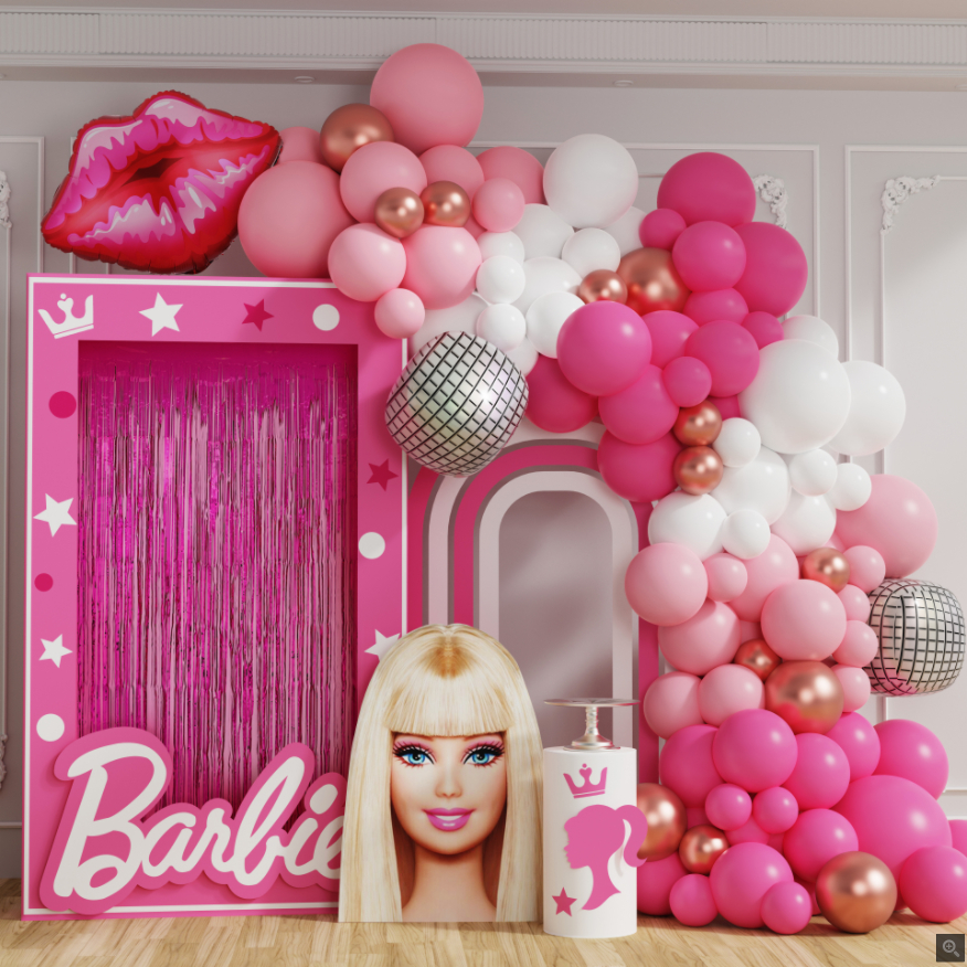 barbie theme decoration