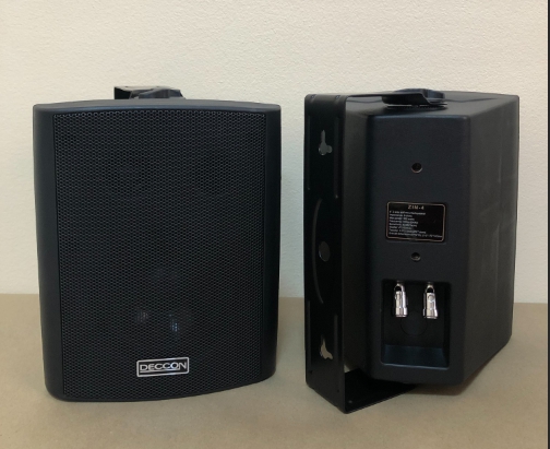 ตู้ลำโพง มีขาติดผนัง ลำโพงติดผนัง ลำโพงแขวน ดอกลำโพง 4นิ้ว 300W (30W RMS) จำนวน 1คู่ ZIN4-JHOME ราคา 1,190 บาท*ส่งฟรี