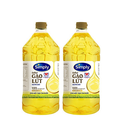 Dầu gạo lứt Simply 2L
